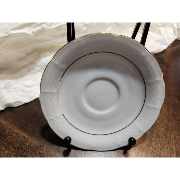 Vtg Hard to Find TK Thun Czechoslovakia China " Menuet II" teacups and saucers - Picture 11 of 12